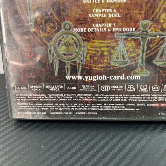 Yu-Gi-Oh! Duel Masters Guide DVD Trading Card Game Official Rules Konami - Picture 6 of 10